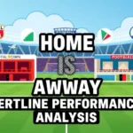 ফুটবল ম্যাচে হোম ও অ্যাওয়ে পারফরম্যান্স বিশ্লেষণ