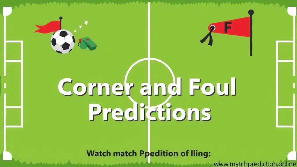 ফুটবল ম্যাচে কর্নার ও ফাউল প্রেডিকশন