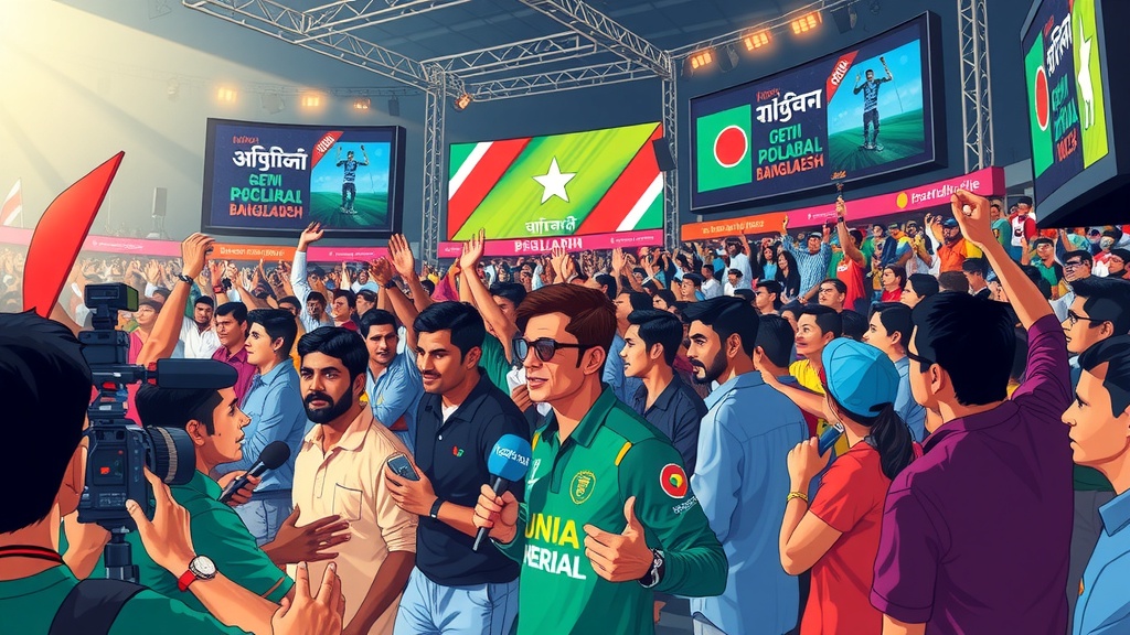 বাংলাদেশের ক্রীড়াঙ্গনে মিডিয়া: ভালো-মন্দ দিক ও প্রভাব