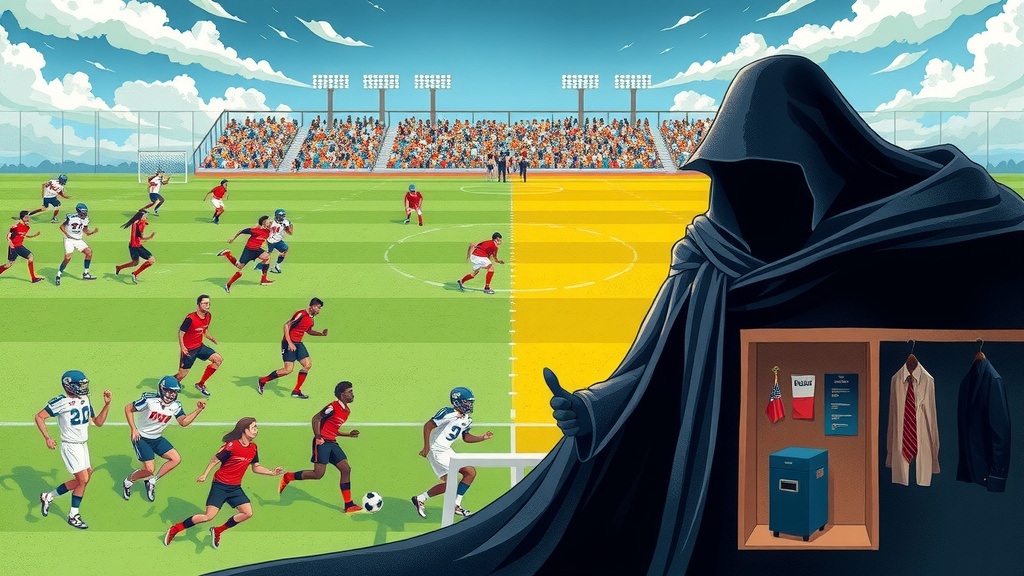 ক্রীড়াঙ্গনে রাজনীতির কালো ছায়া